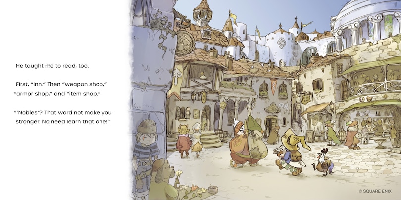 Sample content 2_Final Fantasy IX Picture Book: Vivi and Grandpa's Memories for the Sky