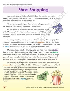 Sample content 3_Financial Literacy and Life Skills for Kids, Age 10 - 11 Workbook