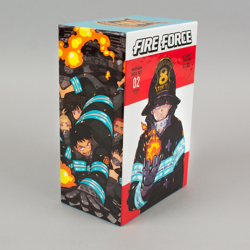 Sample content 3_Fire Force Manga Box Set 2 (Vol.7-11)
