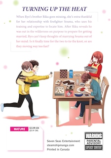 Back cover_Fire in His Fingertips: A Flirty Fireman Ravishes Me with His Smoldering Gaze Vol. 9