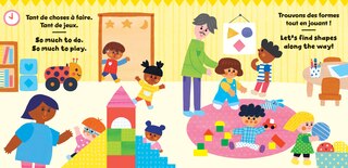 Aper&ccedil;u du contenu_First Friends: Shapes (Bilingual French & English)