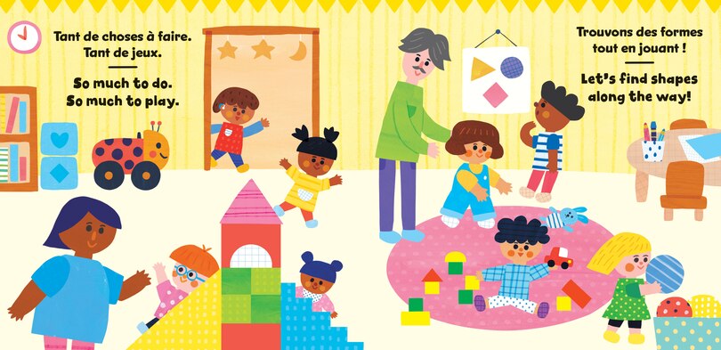 Aper&ccedil;u du contenu_First Friends: Shapes (Bilingual French & English)