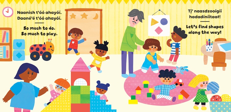 Aper&ccedil;u du contenu 4_First Friends: Shapes (Bilingual Navajo & English)