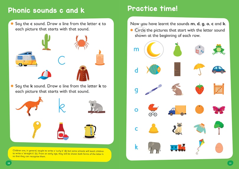 Aper&ccedil;u du contenu_First Phonics Ages 3-4