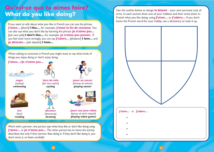 Aper&ccedil;u du contenu_First Time French Ages 7-9