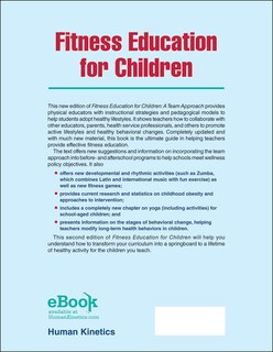 Couverture arrière_Fitness Education For Children