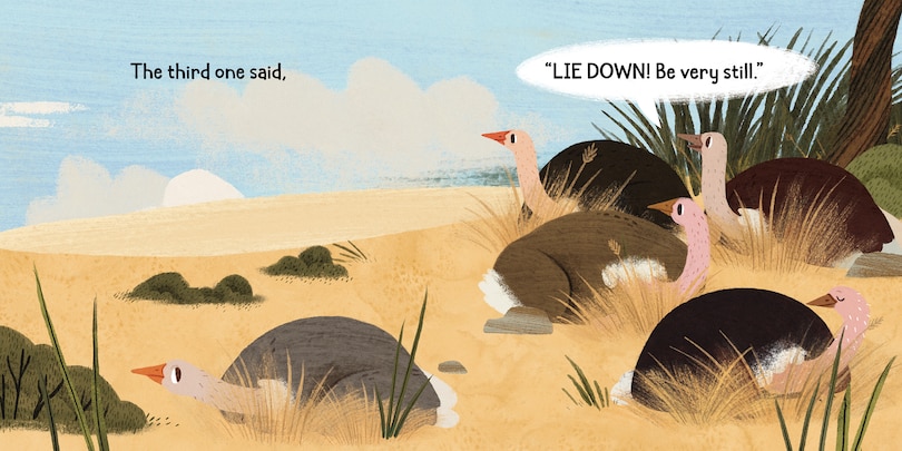 Sample content 2_Five Hiding Ostriches