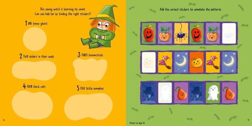 Sample content 2_Five Little Pumpkins sticker activity book