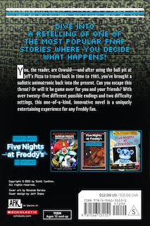 Back cover_Five Nights at Freddy's: Return to the Pit (Interactive Novel #2)
