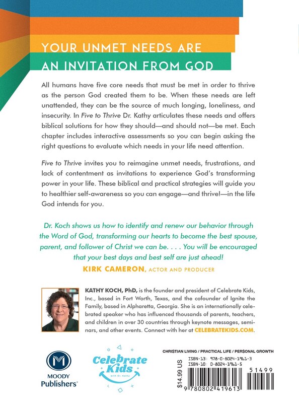 Back cover_Five to Thrive