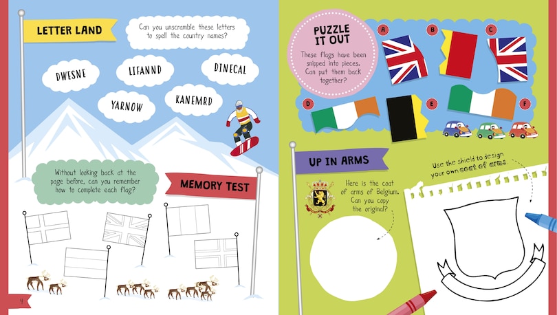 Sample content_Flags of the World Activity Book
