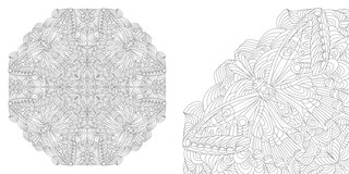 Sample content 4_Floral Mandalas Coloring Book