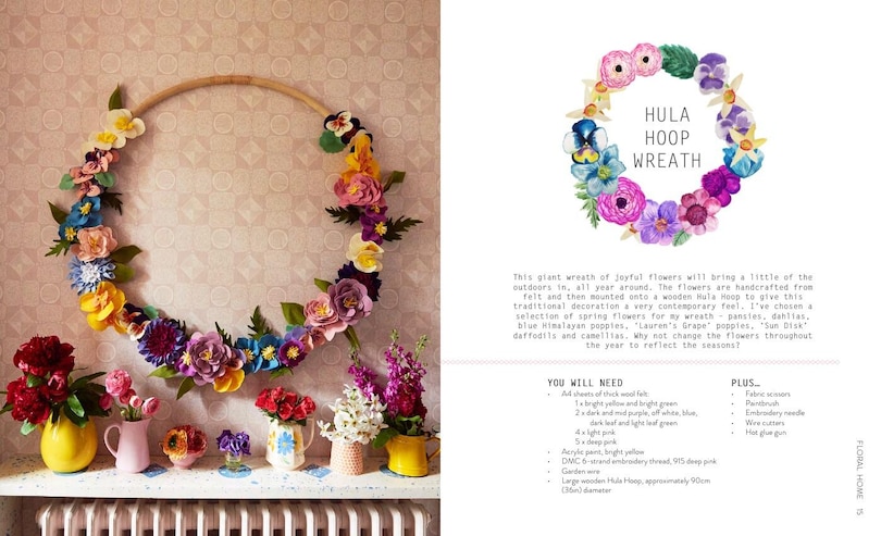 Sample content 4_Flowerbomb!: 25 beautiful craft projects to blow your blossoms
