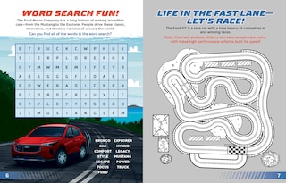 Sample content 2_Ford: On the Road Sticker & Activity Book