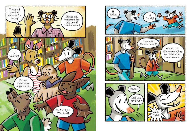 Aper&ccedil;u du contenu_Fox River Comics Camp