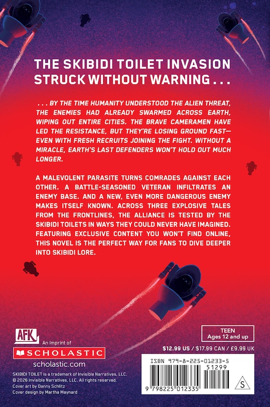 Couverture arri&egrave;re_Fractured Signals (Skibidi Original Novel #1)