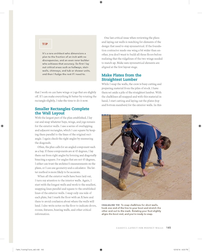 Aper&ccedil;u du contenu 4_Framing Floors, Walls & Ceilings