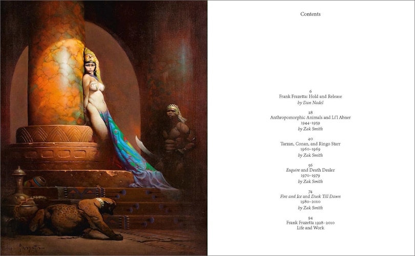 Aper&ccedil;u du contenu_Frank Frazetta