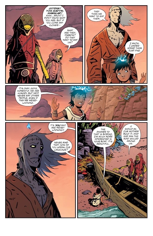Sample content 4_Frankenstein: New World Volume 2--The Sea of Forever
