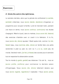 Sample content 2_French Booklet Advanced II