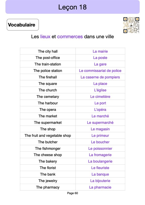 Sample content 3_French Booklet Advanced II