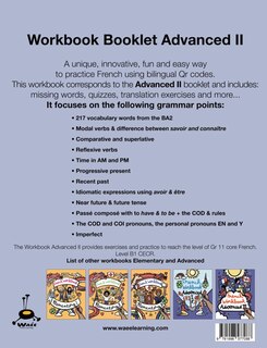 Back cover_French Workbook Advanced II
