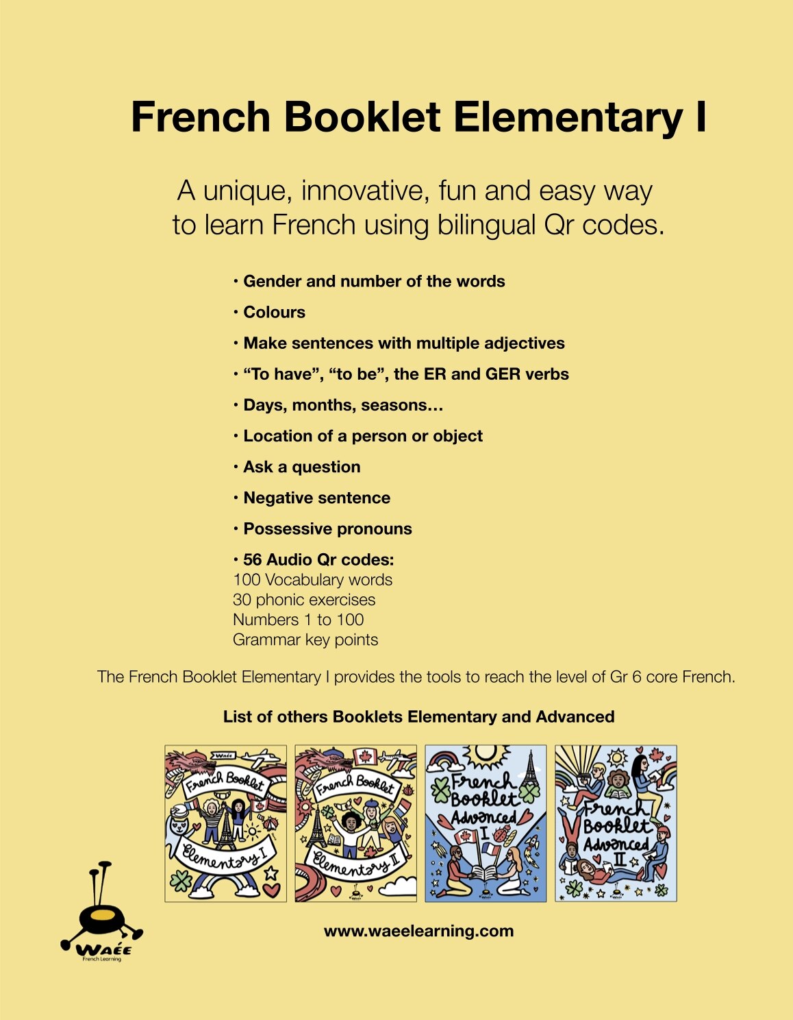 French Booklet Elementary I Book By Christine Sache, ('sp') | Indigo