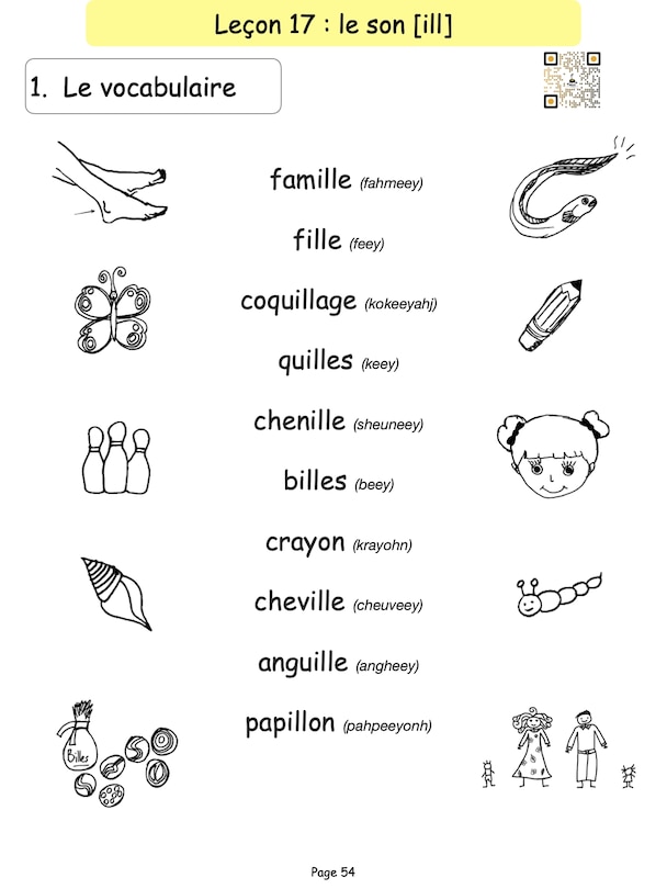 Sample content 3_French Booklet Elementary II