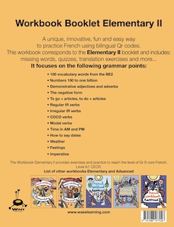 Couverture arrière_French Workbook Elementary II