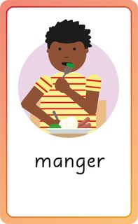 Aper&ccedil;u du contenu 5_French For Everyone Junior First Words Flash Cards