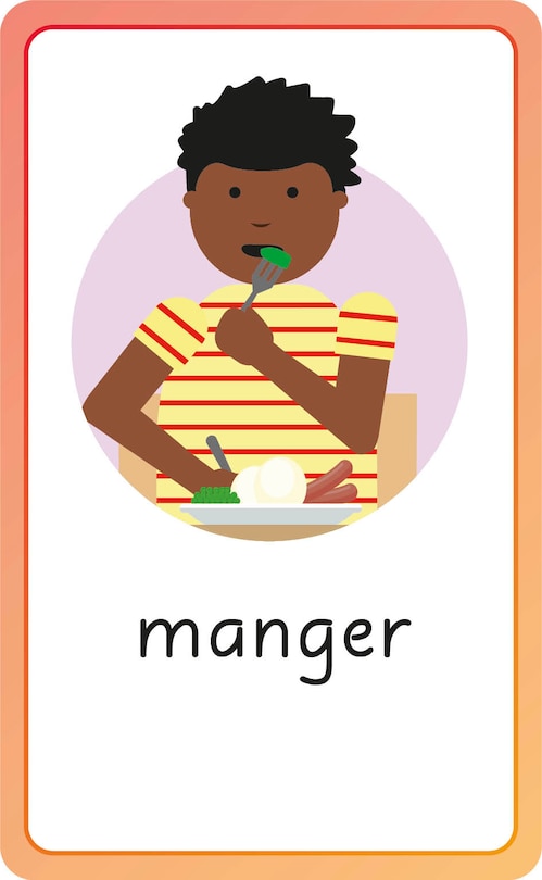 Aper&ccedil;u du contenu 5_French For Everyone Junior First Words Flash Cards