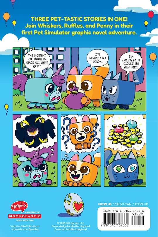 Couverture arrière_Friendship Upgrade! (Pet Simulator Original Graphic Novel)