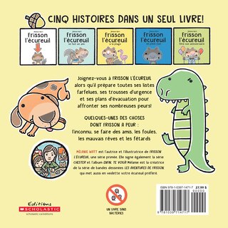 Couverture arri&egrave;re_Frisson l&rsquo;&eacute;cureuil : Un recueil de cinq histoires