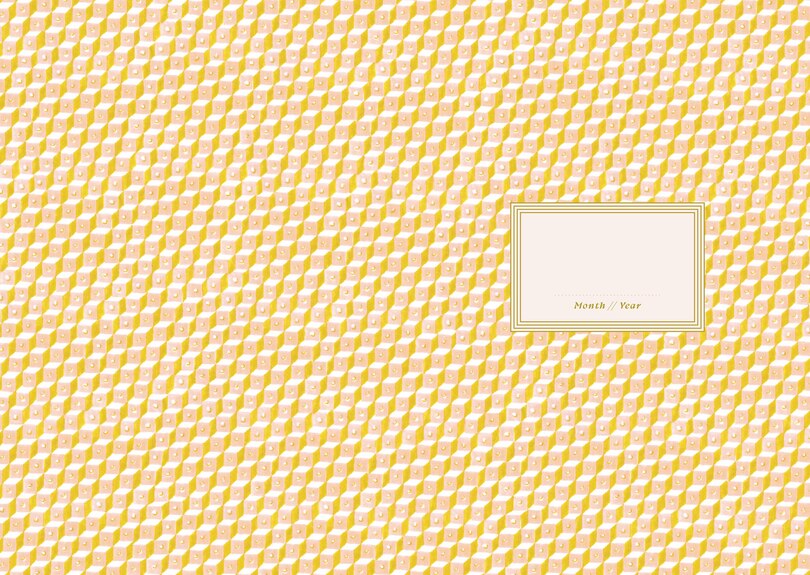 Aper&ccedil;u du contenu 2_From the Block Shop Studio: Desert Plaid 17-Month Planner