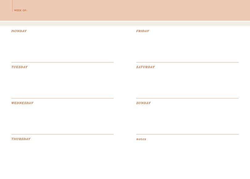 Aper&ccedil;u du contenu 3_From the Block Shop Studio: Odette 17-Month Planner