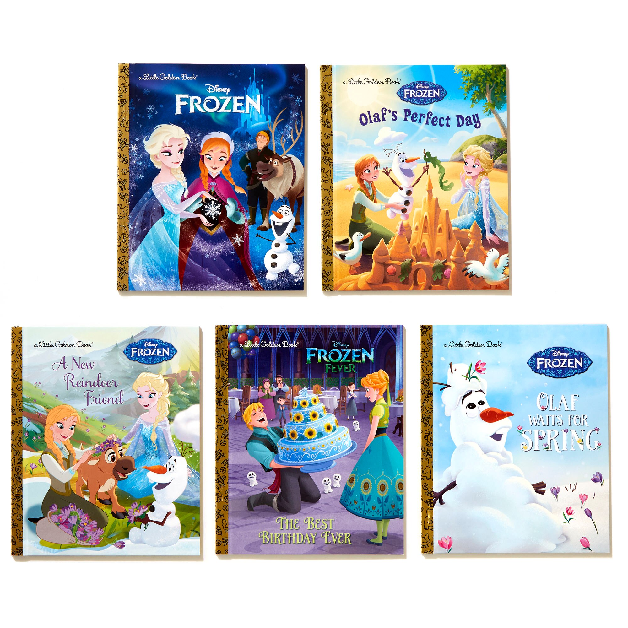 Frozen Little Golden Book Library (disney Frozen): Frozen; A