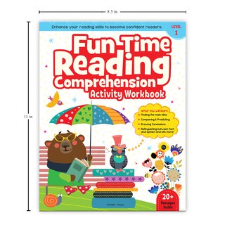 Aper&ccedil;u du contenu 4_Fun Time Reading Comprehension - Activity Workbook For Children - Level 1