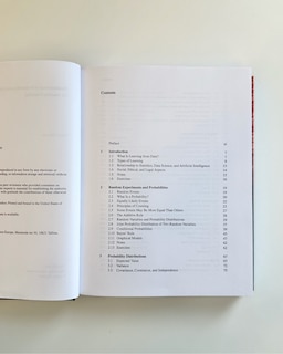 Aper&ccedil;u du contenu_Fundamentals of Probability and Statistics for Machine Learning