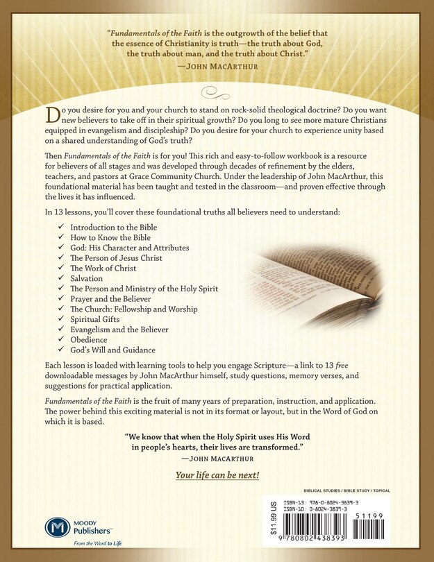 Back cover_Fundamentals of the Faith
