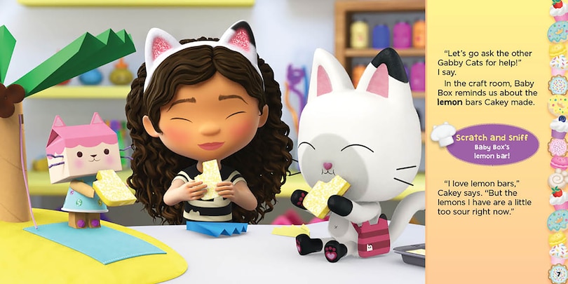 Sample content 2_Gabby Loves to Bake: A Scratch-and-Sniff Storybook (Gabby's Dollhouse)