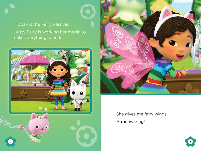 Aper&ccedil;u du contenu_Gabby's Dollhouse: Fairy Fun (Scholastic Reader, Level 1)