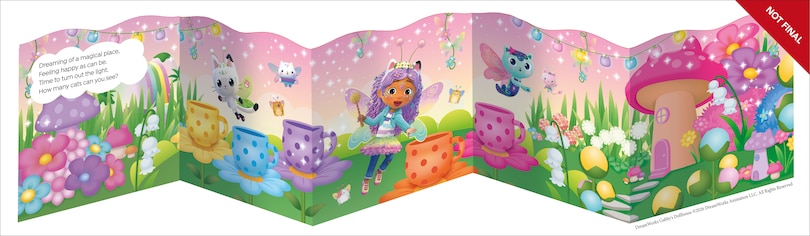 Aper&ccedil;u du contenu_Gabby's Dollhouse Goodnight Fold-out Book