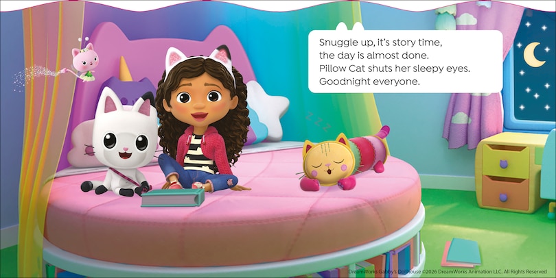 Aper&ccedil;u du contenu 2_Gabby's Dollhouse Goodnight Fold-out Book