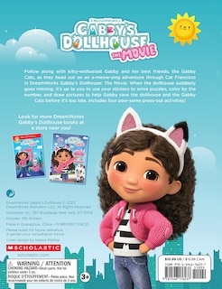 Back cover_Gabby's Dollhouse: The Movie (Gabby's Dollhouse: Sticker Activity Book with Shiny Stickers)