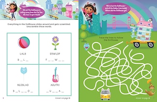 Sample content_Gabby's Dollhouse: The Movie (Gabby's Dollhouse: Sticker Activity Book with Shiny Stickers)