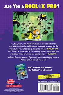 Back cover_Game On! (Academy for Roblox Pros Graphic Novel #2)