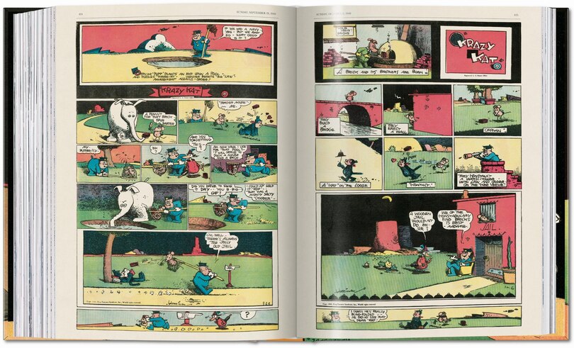 Sample content_George Herriman. Krazy Kat. The Complete Color Sundays 1935–1944