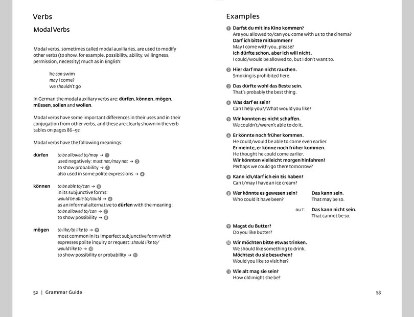 Aper&ccedil;u du contenu 4_German Dictionary and Grammar