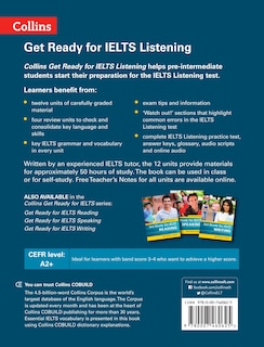 Back cover_Get Ready for IELTS - Listening