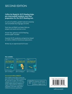 Couverture arri&egrave;re_Get Ready for IELTS Reading
